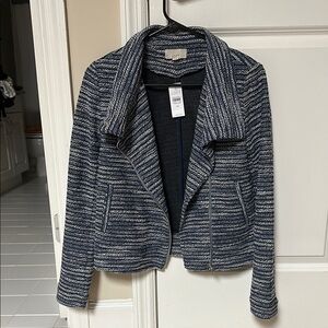 Loft Textured Blazer, size XS, NWT